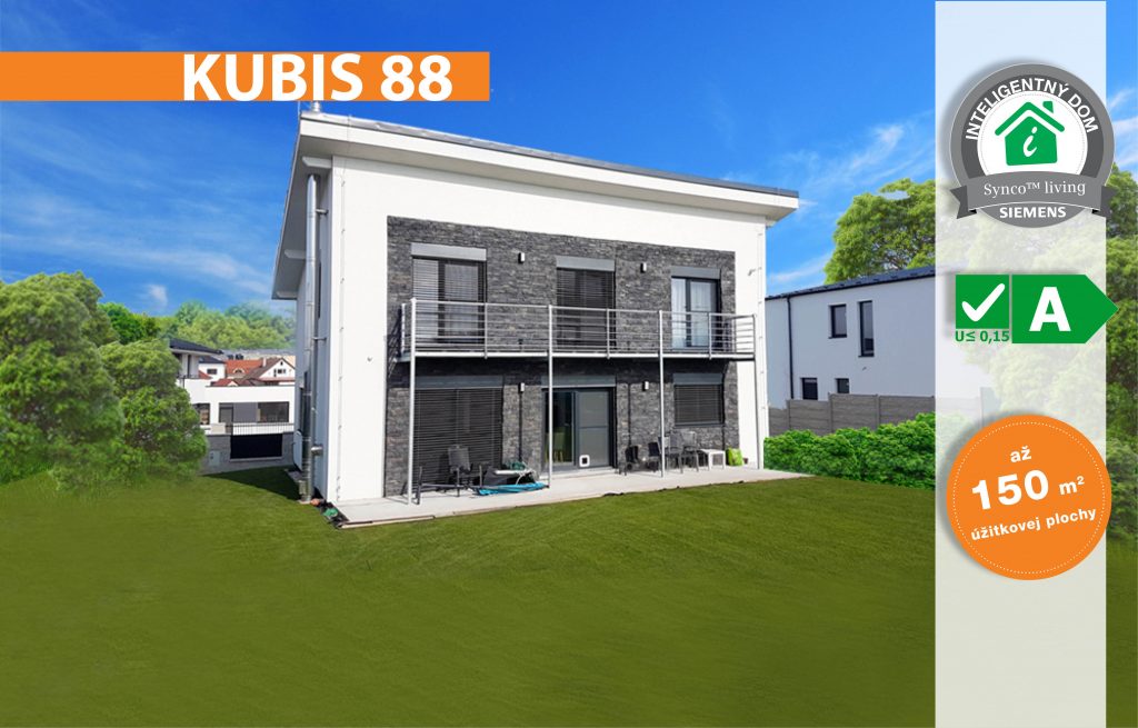 Montovaný drevodom Kubis 88