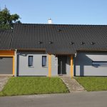 Largo85+garaz+podkrovie+ZZ (10) Montovaný dom na kľúč - Largo 85 s garážou, podkrovím a zimnou záhradou